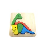 Wooden Block Dinosaur Puzzle Wooden Block Dinosaur Puzzle
